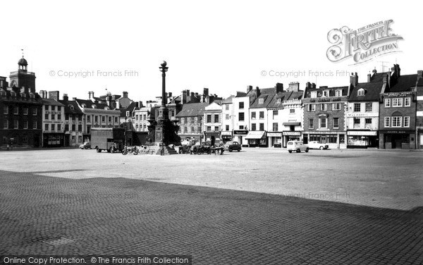 Photo of Northampton, Market Square 1957