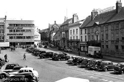 Market Square c.1950, Northampton