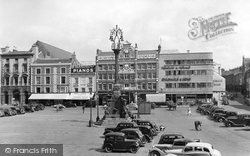 Market Square c.1950, Northampton
