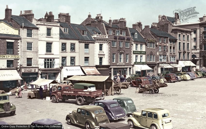 Northampton, Market Square c1950