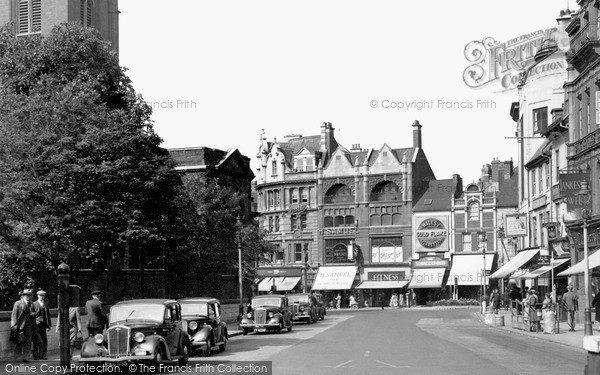 Photo of Northampton, Mercers Row c.1955