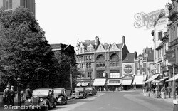 Mercers Row c.1955, Northampton