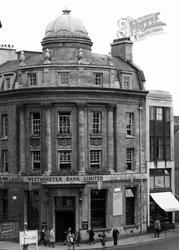 Westminster Bank Limited, Mercers Row c.1955, Northampton