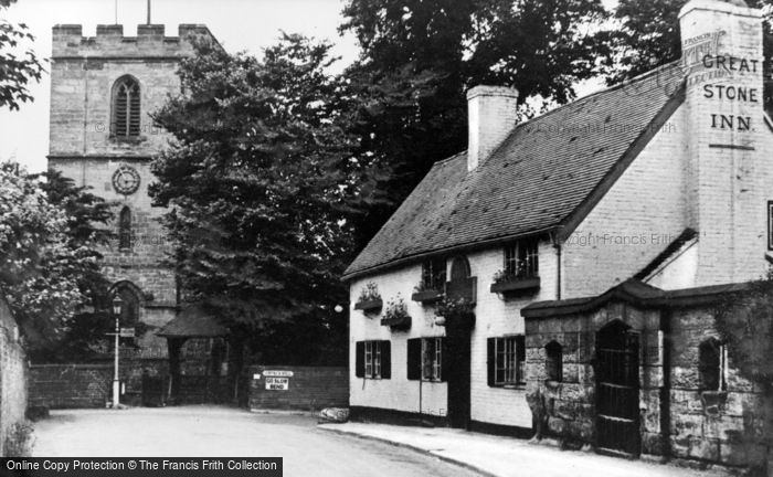 Photo of Northfield, St Laurence's Church And Greatstone Inn c.1940