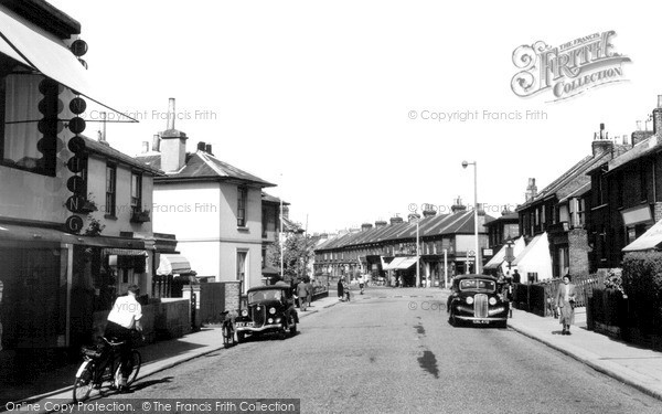 Photo of Northfleet, Perry Street c1955