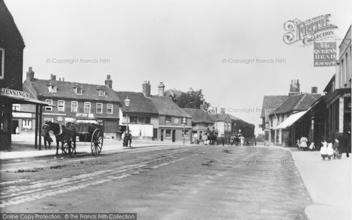 Photo of Northfleet, The Hill c.1900