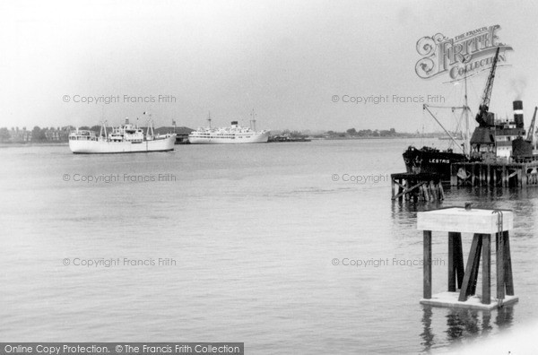 Photo of Northfleet, Waterside c.1955