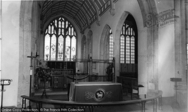 Photo of Northleach, Church Interior c.1965