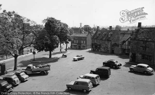 Photo of Northleach, Market Place c.1960