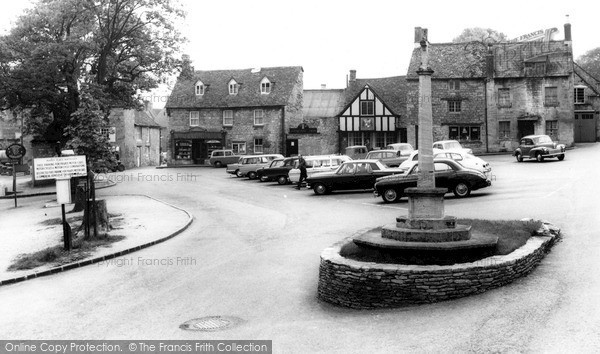 Photo of Northleach, Market Square c.1965