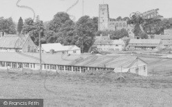 School And Church c.1960, Northleach