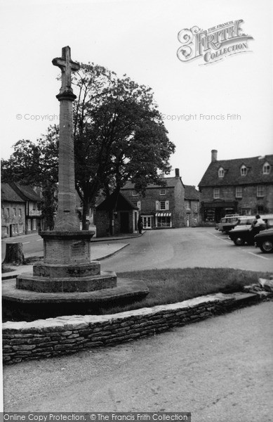 Photo of Northleach, The Memorial c.1965