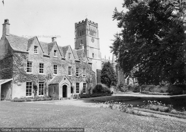 Photo of Northleach, The Rectory And Church Of St Peter And St Paul c.1960