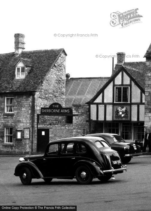 Photo of Northleach, The Sherborne Arms c.1955