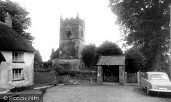 Northlew, St Thomas of Canterbury Church c1960