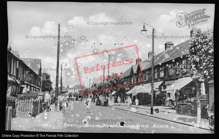 Photo of Northumberland Heath, Bexley Road c.1955