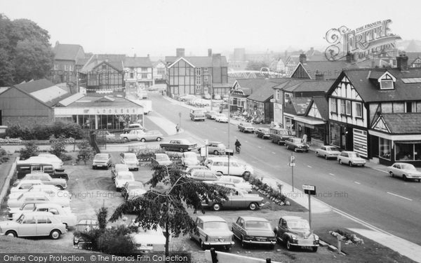 Photo of Northwich, Castle Street Car Park c1968