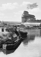 Chemical Works From Winnington Bridge c.1955, Northwich