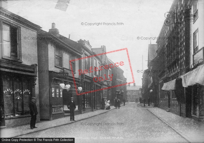 Photo of Northwich, High Street 1903