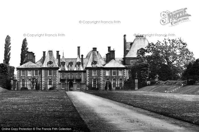 Photo of Northwich, Marbury Hall 1898