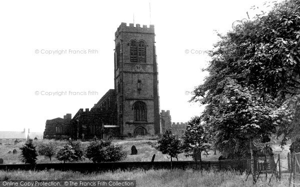 Photo of Northwich, St Helen's Church, Witton c.1955