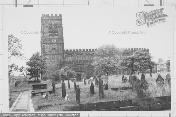 Photo of Northwich, St Helen's Witton Church c.1960