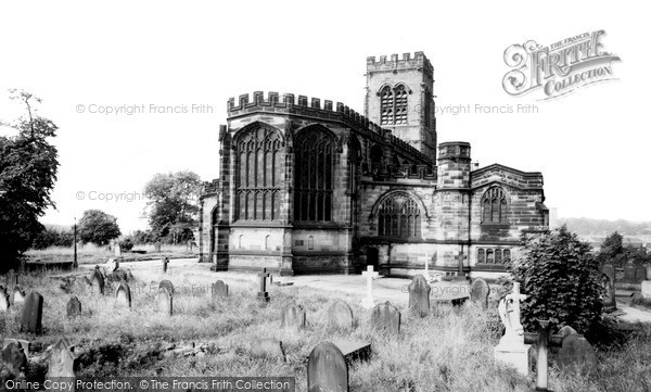 Photo of Northwich, St Helen Witton Church c.1960