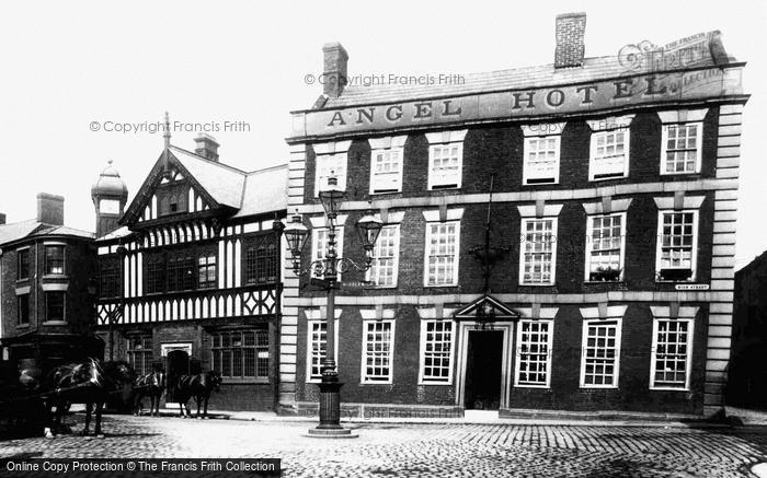 Photo of Northwich, The Angel Hotel 1903