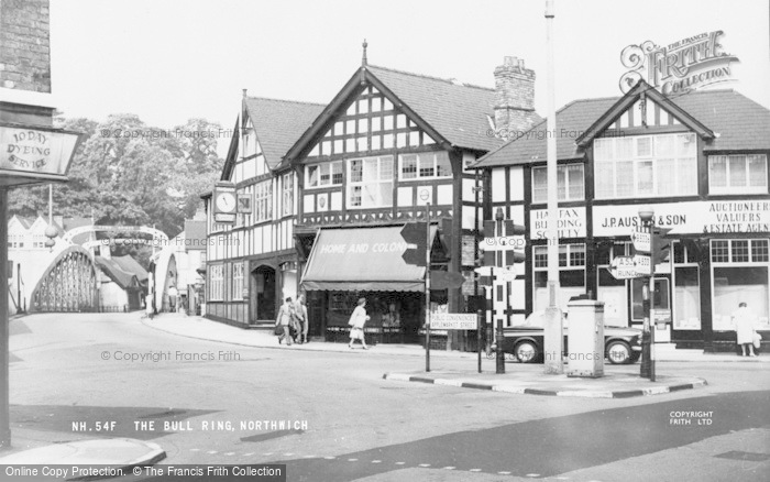 Photo of Northwich, The Bull Ring c.1960
