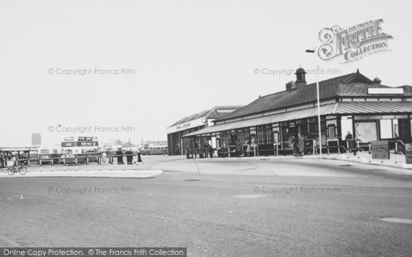 Photo of Northwich, The Bus Station c.1955