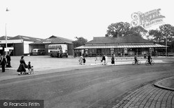 The Bus Station c.1955, Northwich