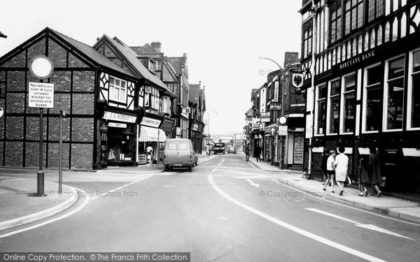 Photo of Northwich, The High Street c.1965