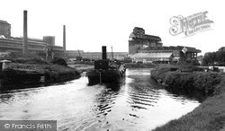 The River From Winnington Bridge c.1955, Northwich