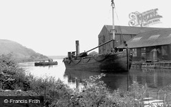 The River Weaver c.1955, Northwich
