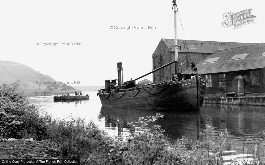 Northwich, the River Weaver c1955