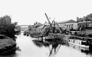 The River Weaver c.1955, Northwich