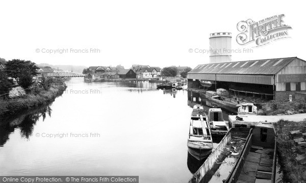 Photo of Northwich, The River Weaver c.1965