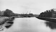 The River Weaver From Winnington Bridge c.1955, Northwich