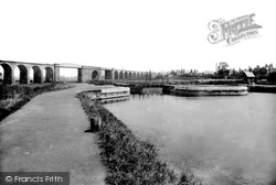 The Viaduct And Locks 1898, Northwich