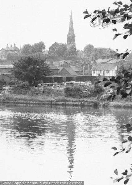Photo of Northwich, Town From The River c.1960