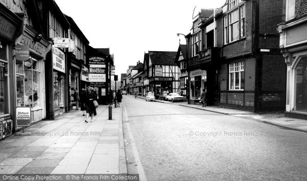 Photo of Northwich, Witton Street c.1965