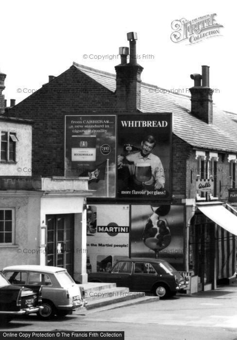 Photo of Northwood, Billboards In The High Street c.1965