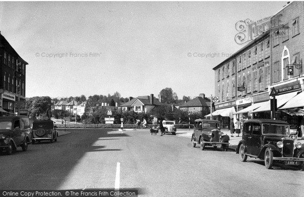 Photo of Northwood Hills, Joel Street And Circus c.1955