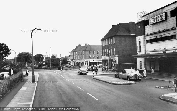 Photo of Northwood Hills, The Circus And Rex Cinema c.1965