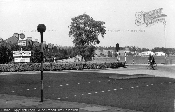 Photo of Northwood Hills, The Circus c.1955