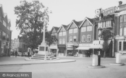 Memorial And Green Lane c.1965, Northwood