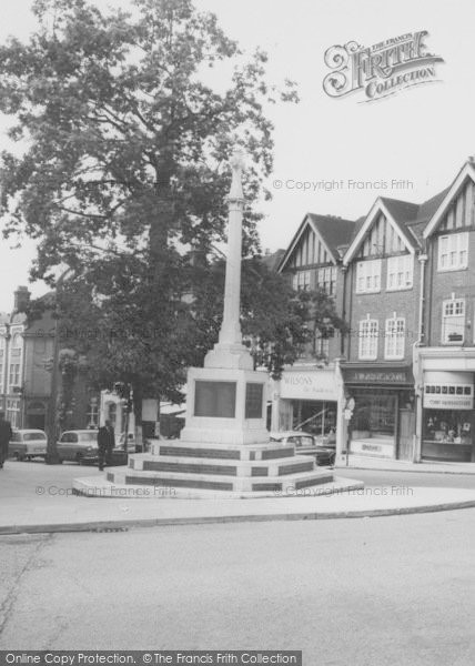 Photo of Northwood, The Memorial c.1965