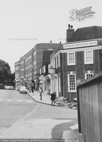 Photo of Northwood, The National Provincial Bank, Green Lane c.1965