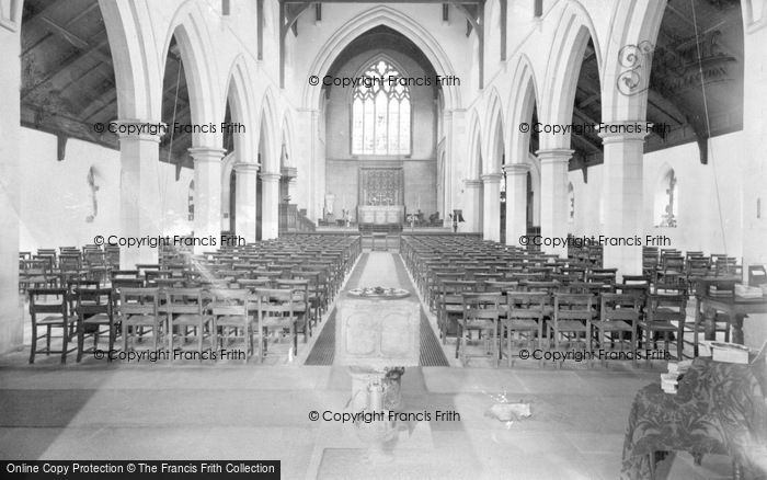 Photo of Norton, Church Interior c.1960