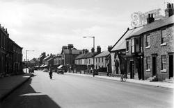 Norton, Commercial Street c.1955, Norton-on-Derwent